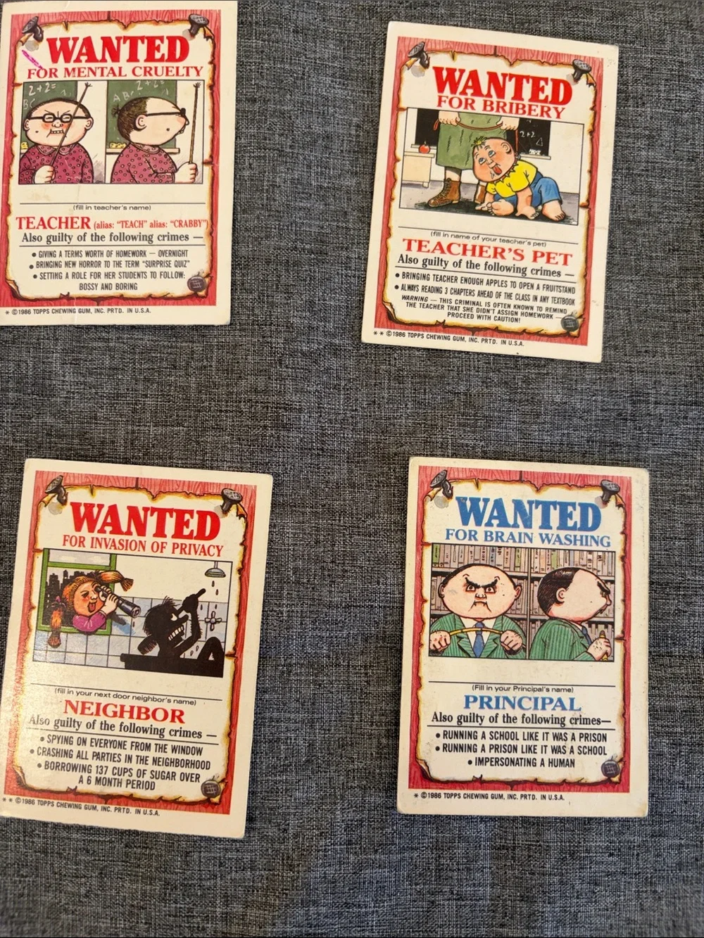 Topps garbage pail